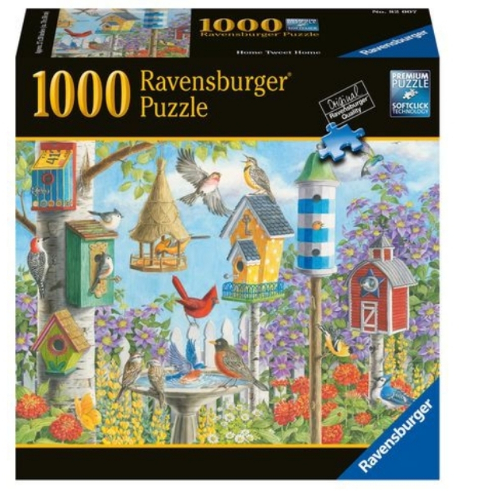 Ravensburger puzzle new home tweet home 1000 piece